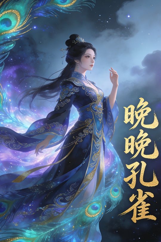 晚晚孔雀封面