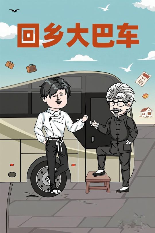 回乡大巴车封面