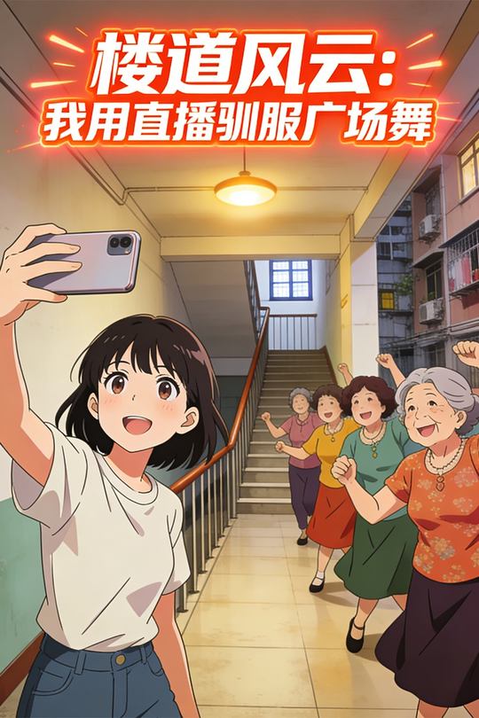 楼道风云:我用直播驯服广场舞封面