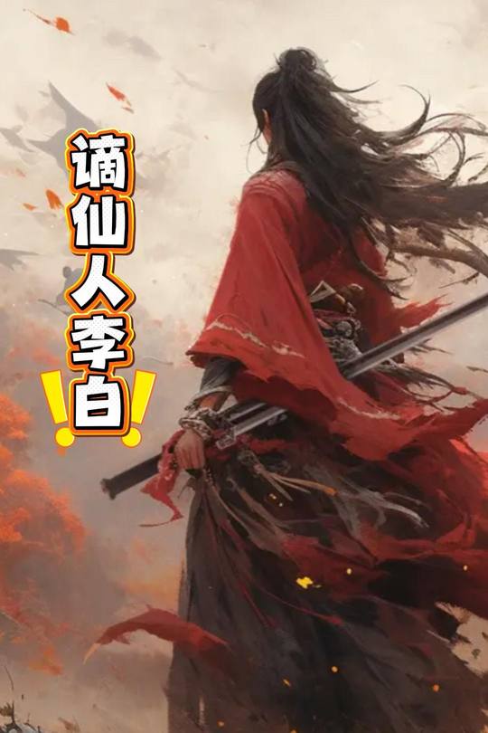 谪仙人李白。封面