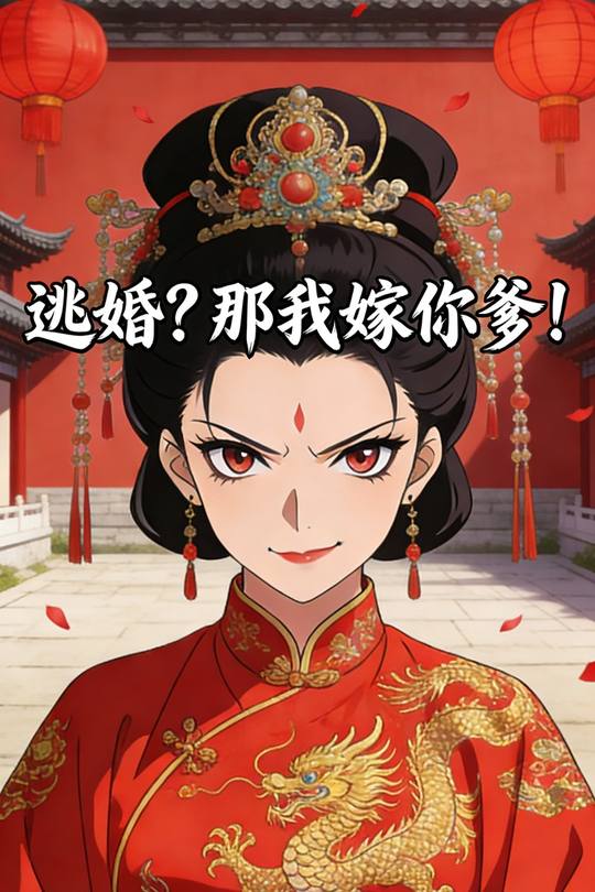 逃婚?那我嫁你爹!封面