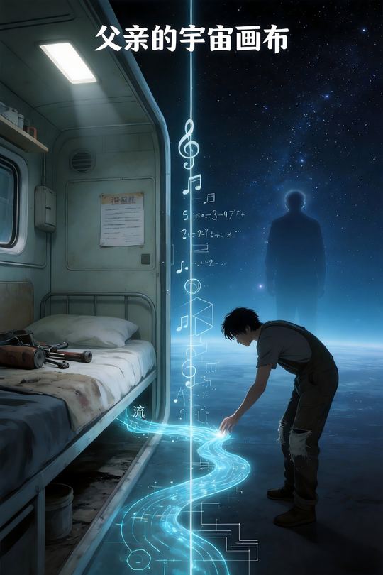 父亲的宇宙画布封面