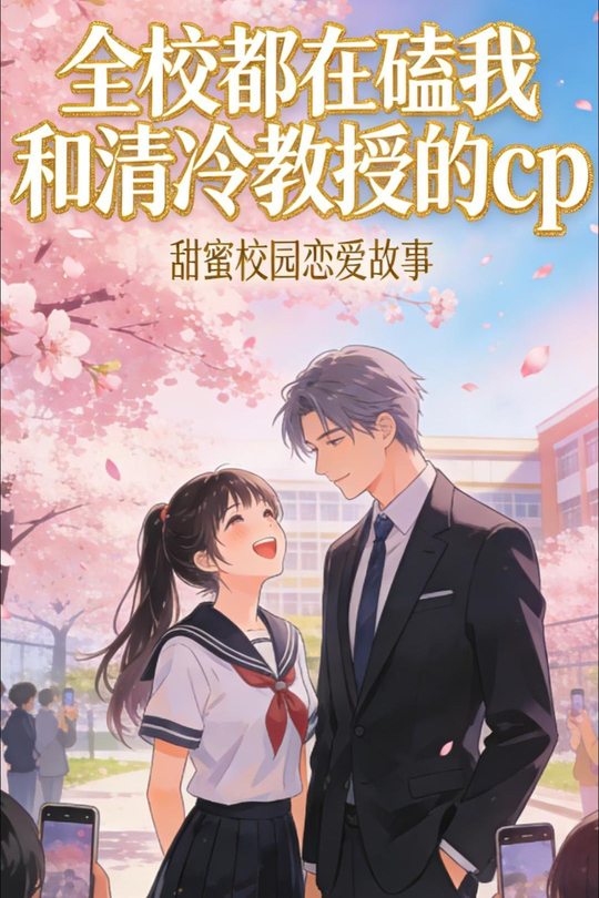全校都在磕我和清冷教授的cp封面