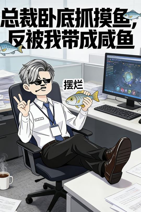 总裁卧底抓摸鱼,反被我带成咸鱼封面