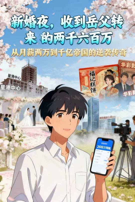 新婚夜,收到岳父转来的两千六百万封面