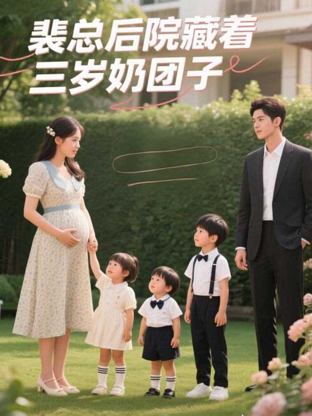 裴总后院藏着三岁奶团子封面