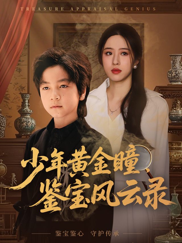 少年黄金瞳，鉴宝风云录封面