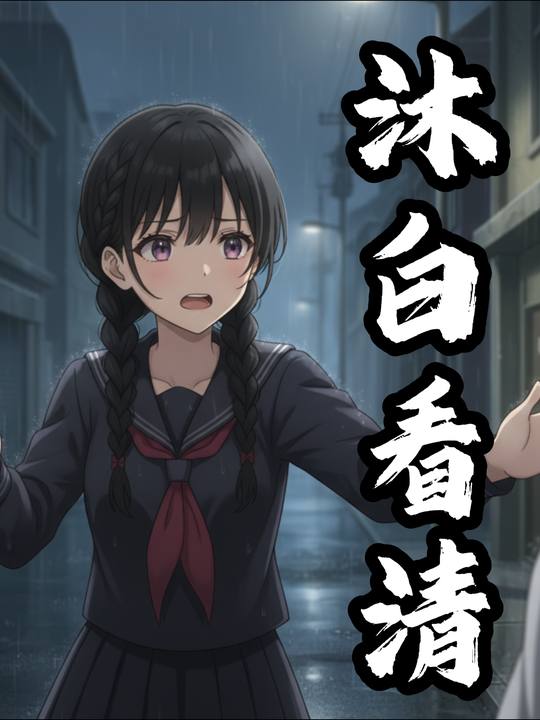 沐白看清封面