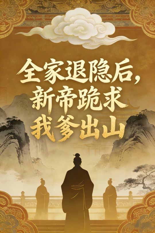 全家退隐后,新帝跪求我爹出山封面