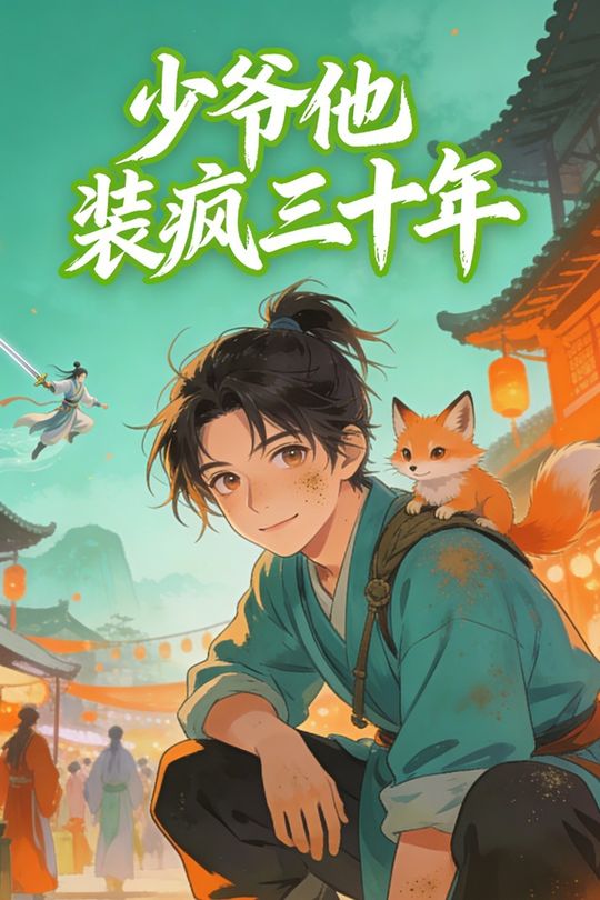 少年他装疯三十年封面
