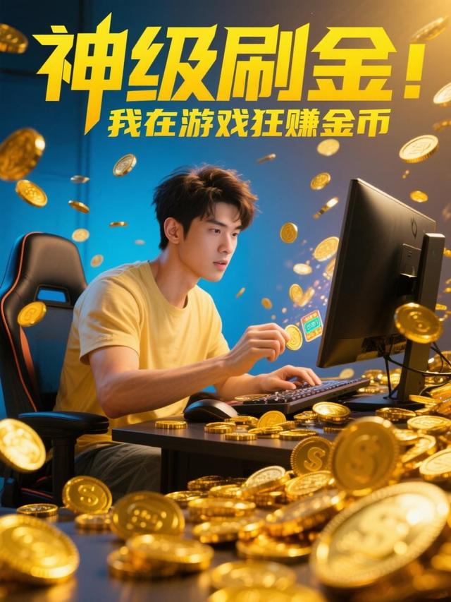 神级刷金：我在游戏狂赚金币封面