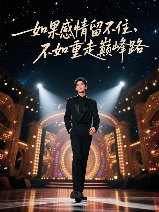 如果感情留不住,不如重走巅峰路封面