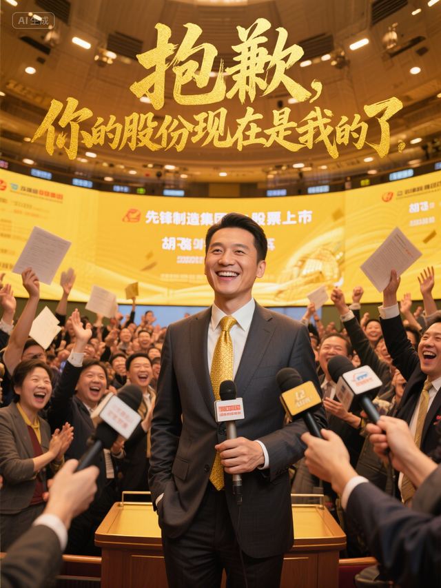 抱歉,你的股份现在是我的了封面
