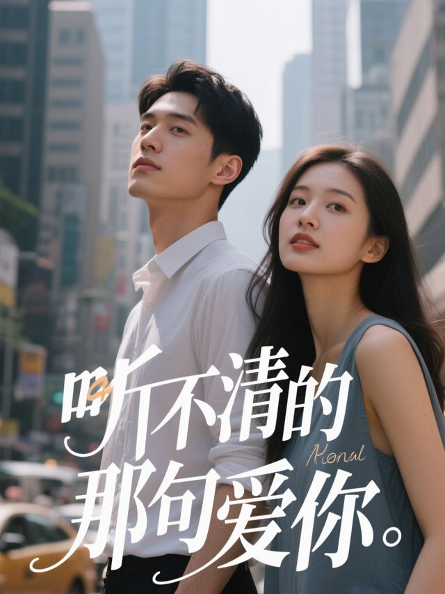 听不清的那句爱你封面
