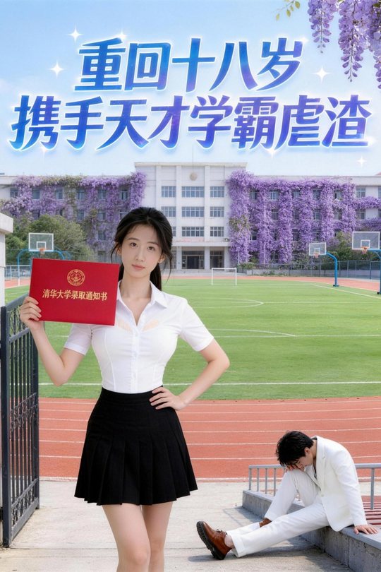 重回十八岁携手天才学霸虐渣封面