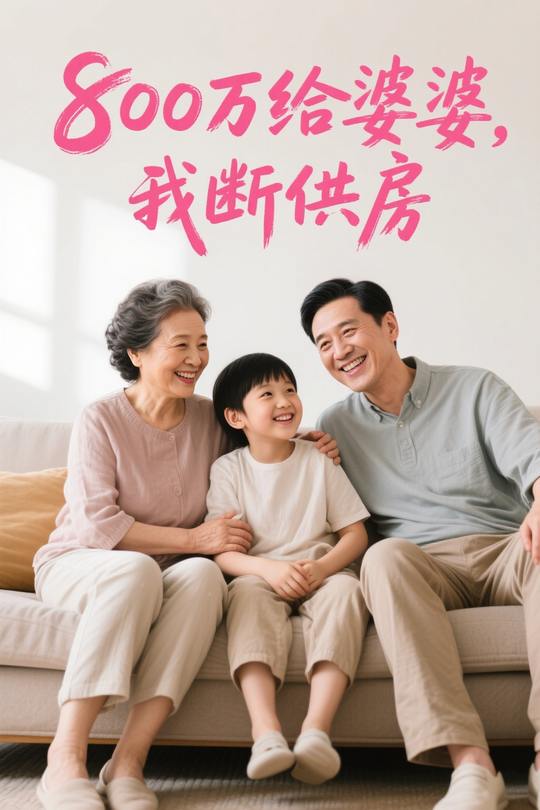 800万给婆婆,我断供房封面