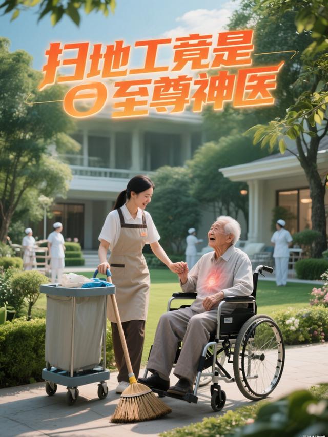 扫地工竟是至尊神医封面