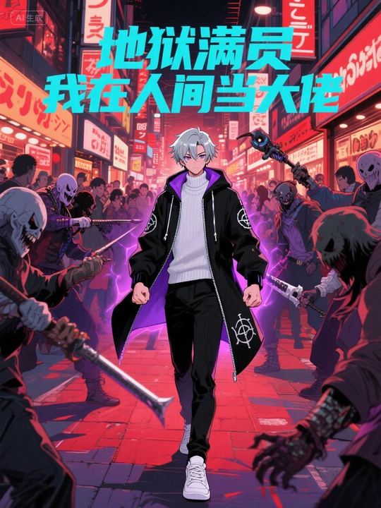 地狱满员,我在人间当大佬封面