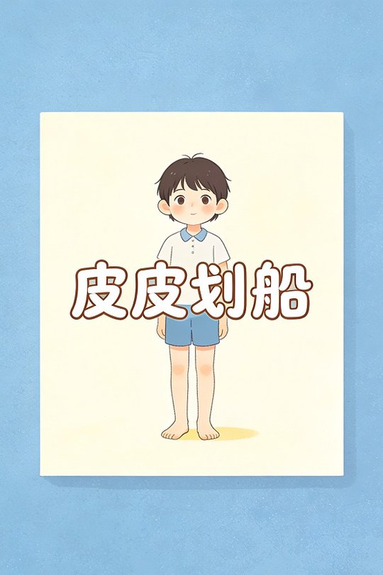 皮皮划船封面