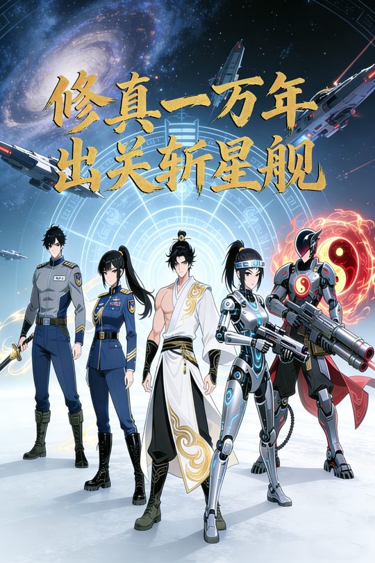 修真一万年,出关斩星舰封面