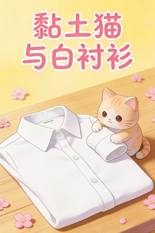 黏土猫与白衬衫封面