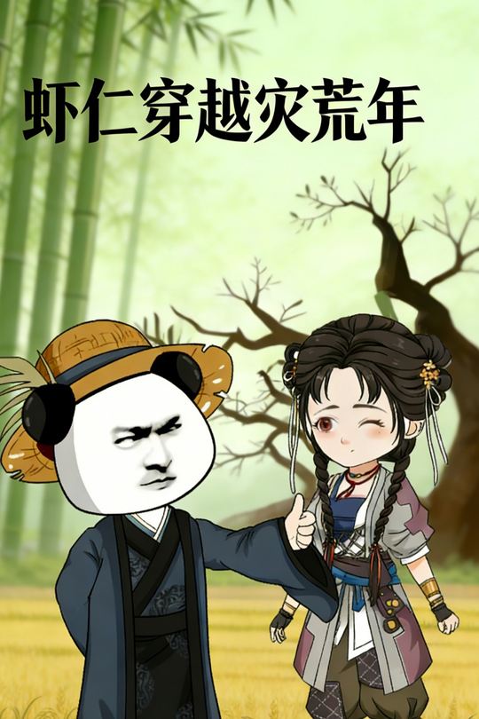 虾仁穿越灾荒年封面