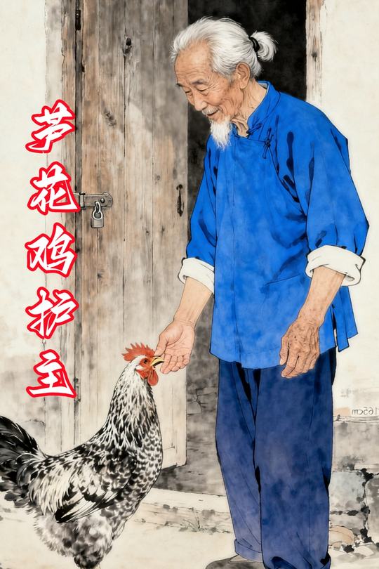 芦花鸡护主封面