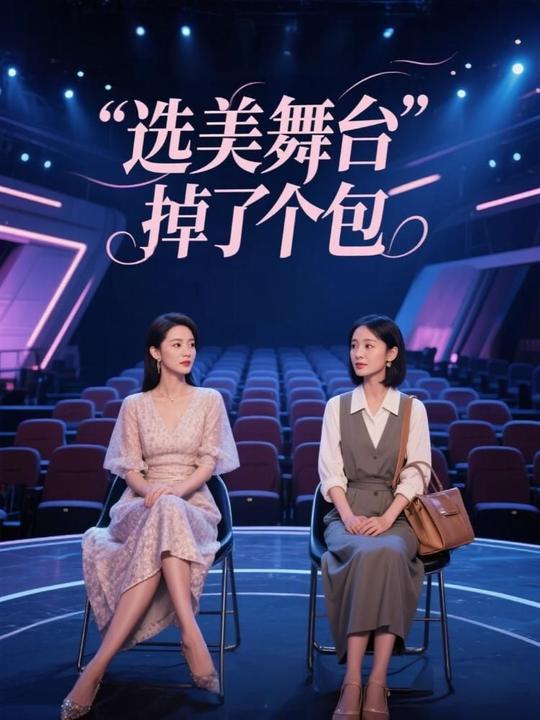 选美舞台掉了个包封面