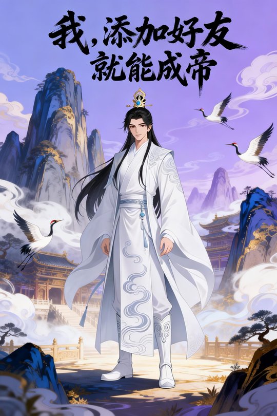 我,添加好友就能成帝!封面