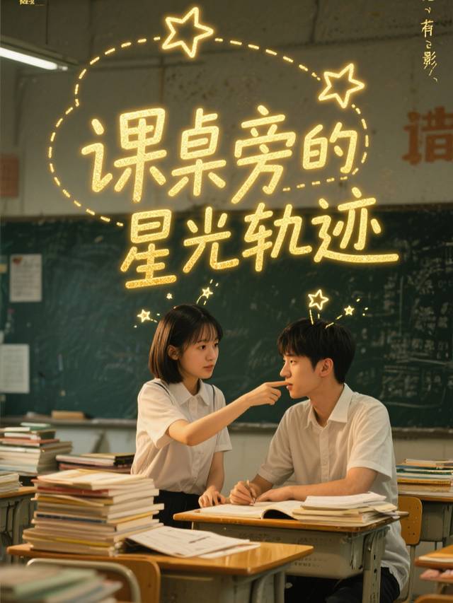 课桌旁的星光轨迹封面