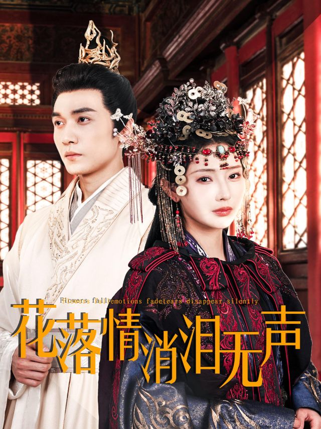 花落情消泪无声封面