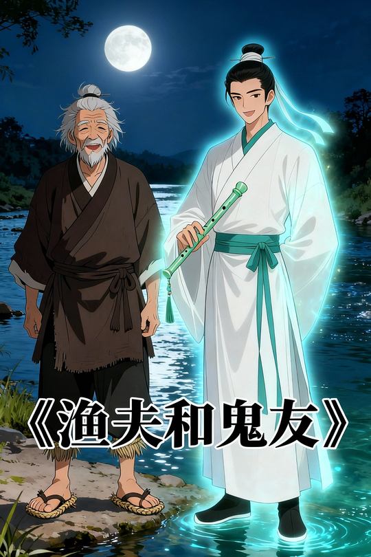渔夫和鬼友封面