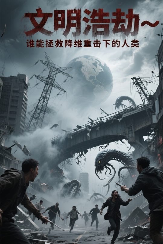 文明浩劫——谁能拯救降维重击下的人类封面