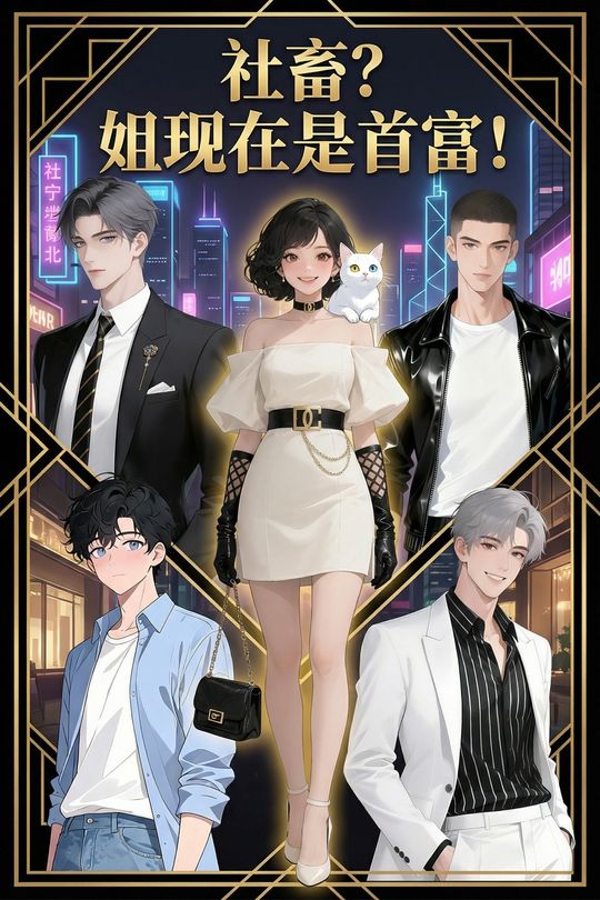 社畜?姐现在是首富!封面