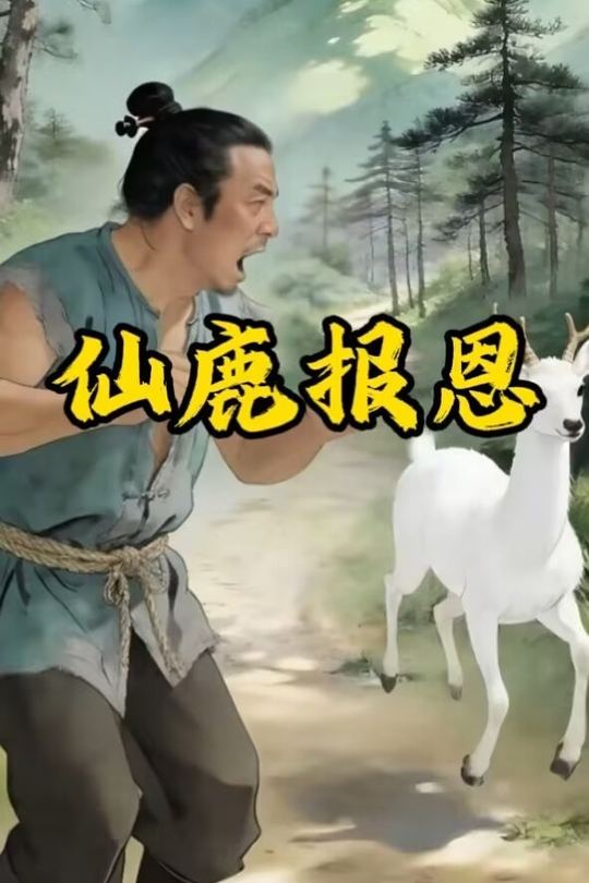 仙鹿报恩封面