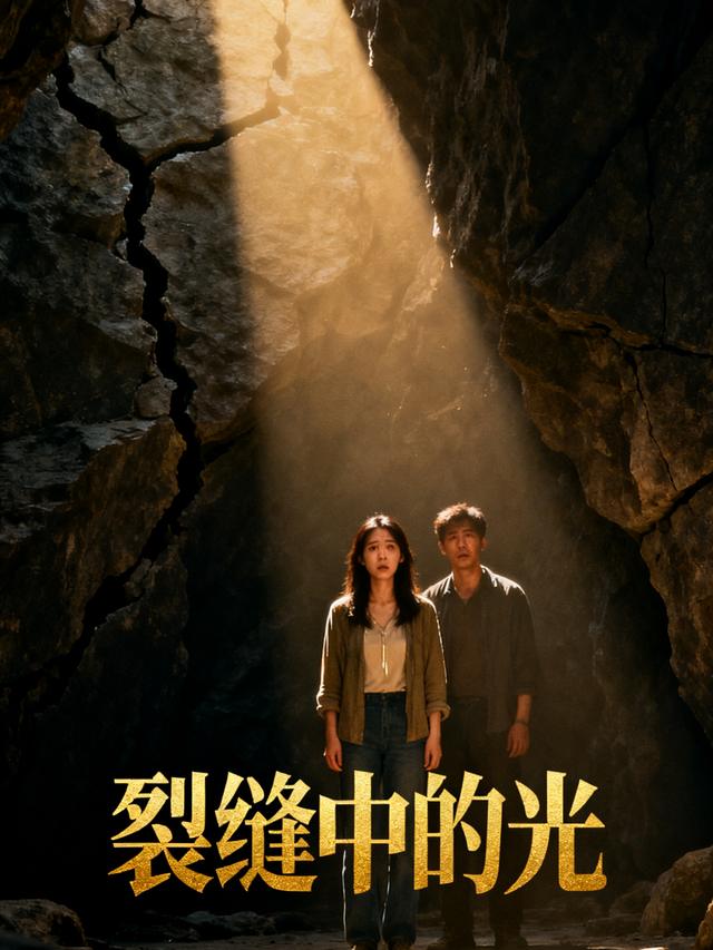 裂缝中的光封面