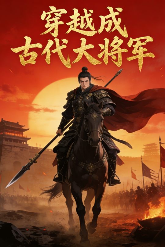 穿越成古代大将军封面