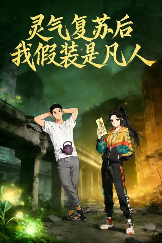 灵气复苏后我假装是凡人封面