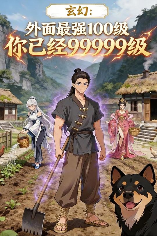 玄幻:外面100级,你已经99999级封面
