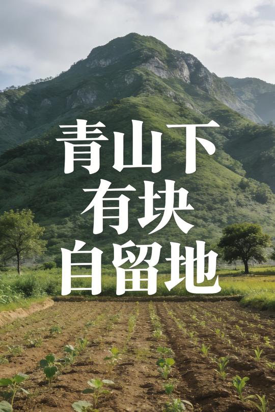 青山下有块自留地封面