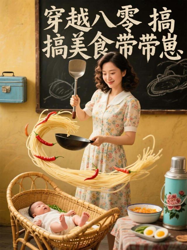 穿越八零搞搞美食带带崽封面