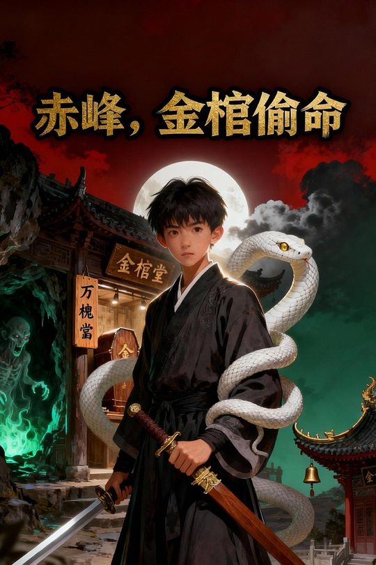 赤峰，金棺偷命封面
