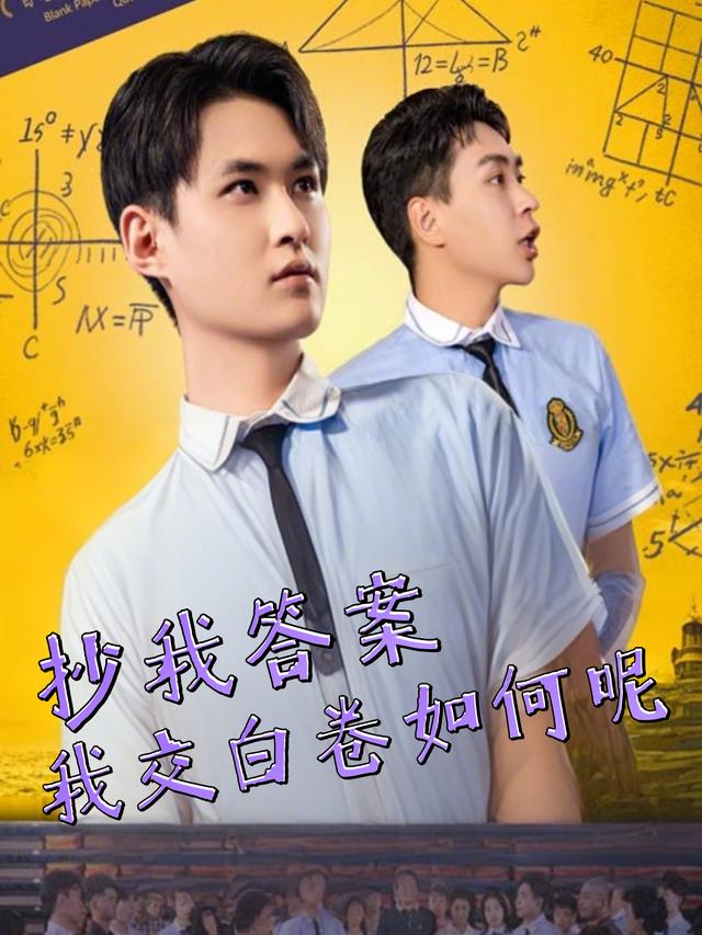 抄我答案,我交白卷如何呢封面