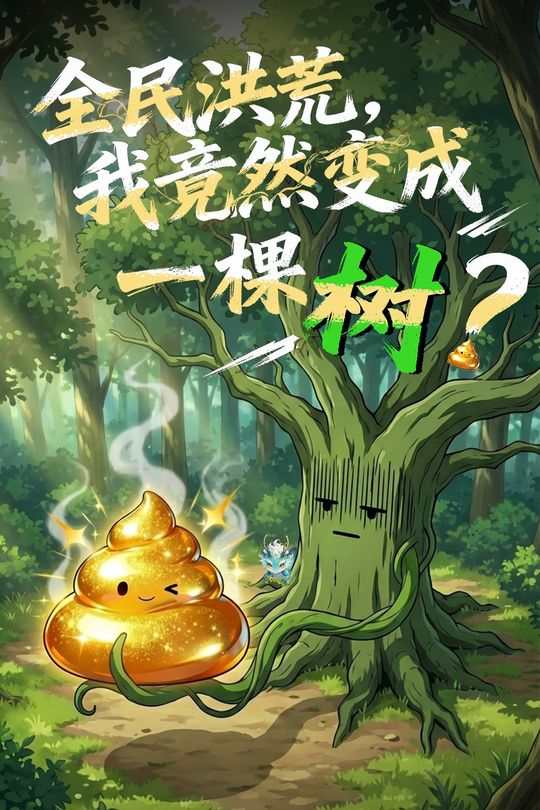 全民洪荒,我竟然变成一棵树?封面