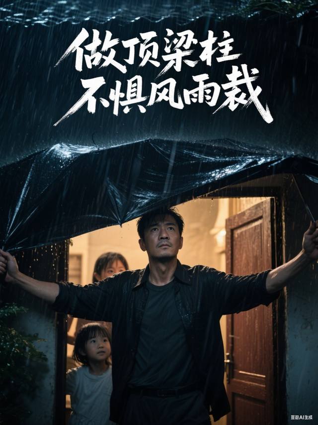 做顶梁柱不惧风雨裁封面