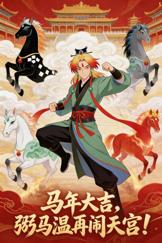 马年大吉,弼马温再闹天宫!封面