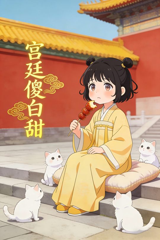 宫廷傻白甜封面