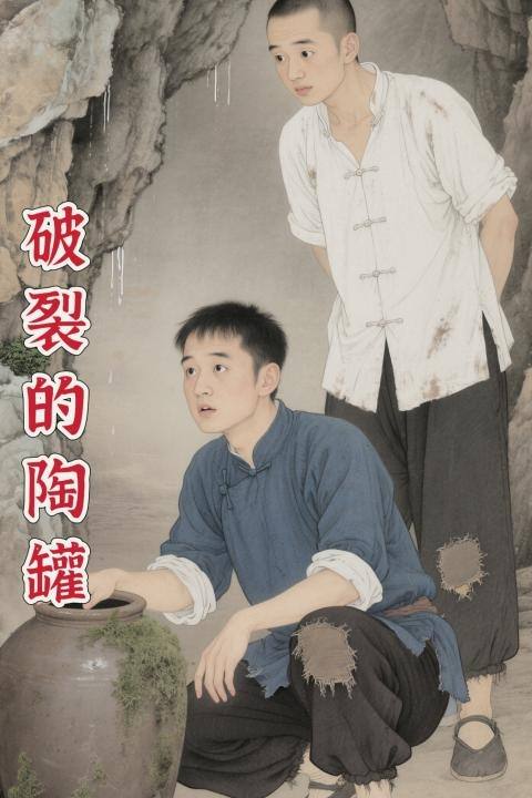 破裂的陶罐封面