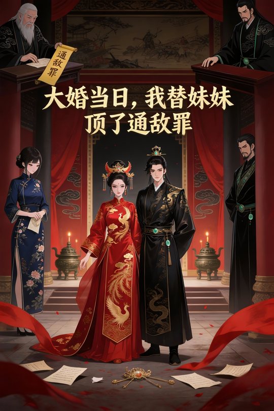 大婚当日，我替妹妹顶了通敌罪封面