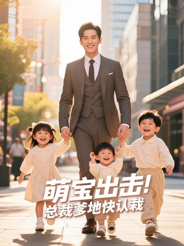 萌宝出击!总裁爹地快认栽封面